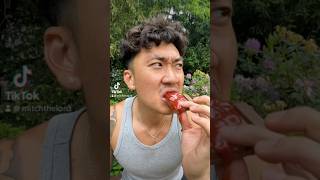 Putting Ketchup On A Chocolate Bar