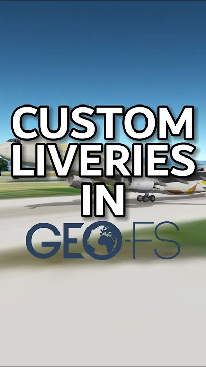 How to get custom liveries in GeoFS?