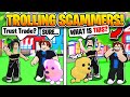 Trolling a SCAMMER in Adopt Me! CATCHING SCAMMERS! (Roblox Adopt Me)