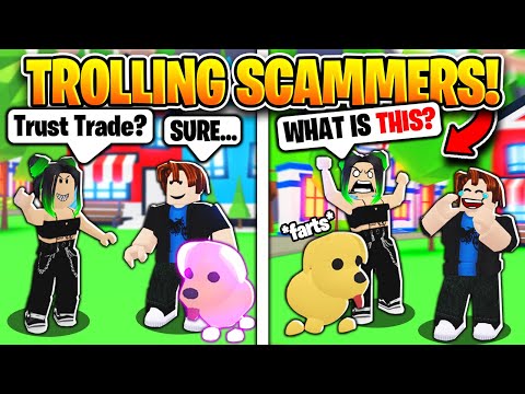 Trolling A Scammer In Adopt Me Catching Scammers Roblox Adopt Me Youtube - roblox trolling on adopt me youtube