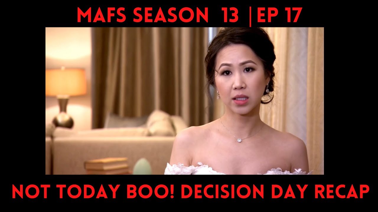 Married At First Sight Season 13 Decision Day | RECAP | Episode 17