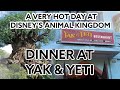 A Hot Day at Disney’s Animal Kingdom | Dinner At Yak &amp; Yeti | Getting Stuck at Kilimanjaro Safaris