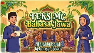 TEKS MC HALAL BIHALAL BAHASA JAWA