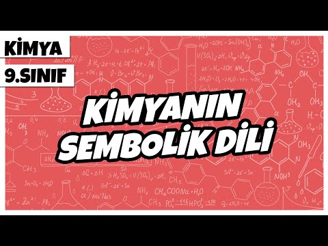 9. Sınıf Kimya - Kimyanın Sembolik Dili  | 2022