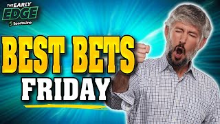 FRIDAY BETS: NBA + Masters + UFC 327 | The Early Edge screenshot 4
