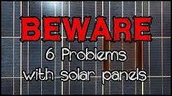 Common problems with solar panels