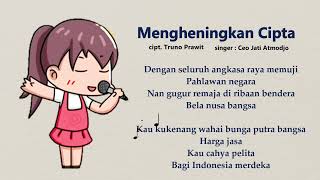 Mengheningkan Cipta ~ Lirik Lagu Nasional