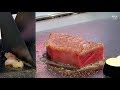 宮崎牛肉和巨型鮑魚鐵板燒 - 日本美食