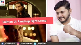 Radhe Movie Scene Reaction |  Salman Khan Vs Randeep Hooda Interval Fight Scene Reaction