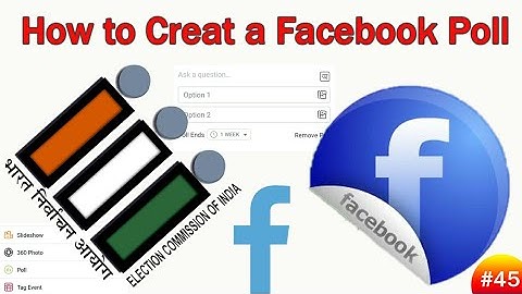 How Create Facebook Poll | Facebook me Vote Kayse Prapt Karte h