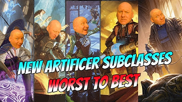 New Subclasses for Artificer Ranked Dnd 5 5