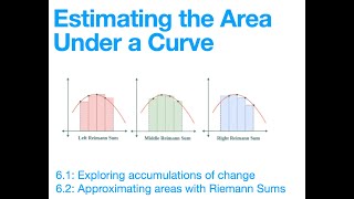 Rectangular Approximations and Trapezoidal Approximations