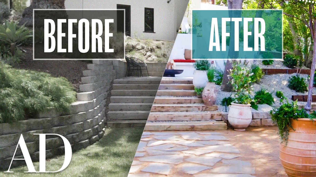 $60K Backyard Transformation By A Pro Designer | Replace This Space | Architectural Digest