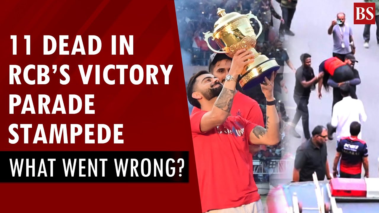 11 dead in RCB’s victory parade stampede: What went wrong? | Bengaluru | Chinnaswamy Stadium