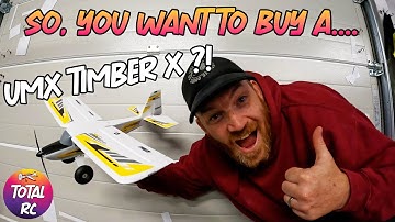 E-flite UMX Timber X - Unboxing And A Close Up Look