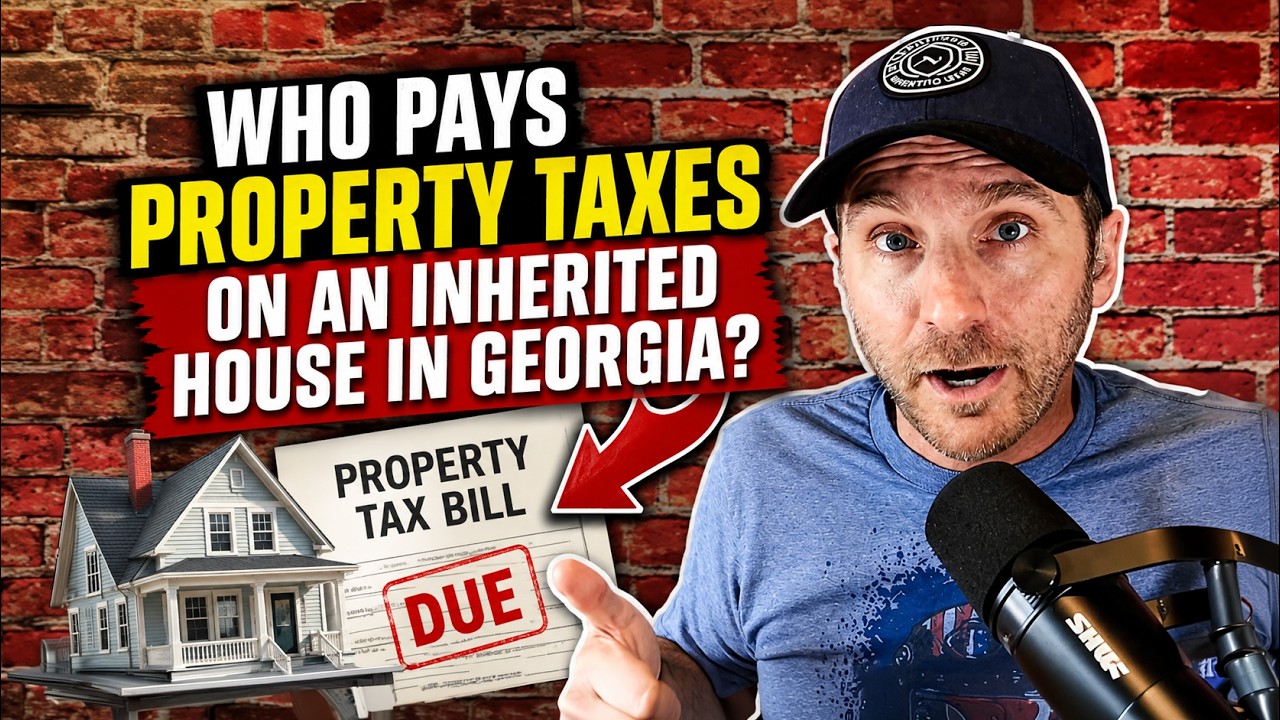 Who pays property taxes on an inherited house in Georgia? 🏠💰
