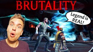 Mk Mobile. Johnny Cage Brutality Is Amazing Did Strike Force Johnny Get Buffed?