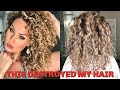 MY HAIR IS DESTROYED... | THE GLAM BELLE
