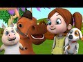 животное звук песни | Animal Sound Songs | Little Treehouse Russia | русский мультфильмы для детей