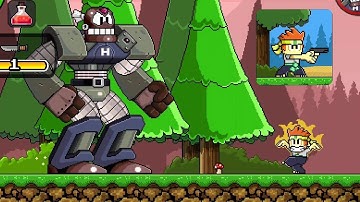 Dan The Man All levels (1-3) walkthrough gameplay