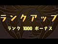 悲劇的なランク1000到達【パズドラ 】