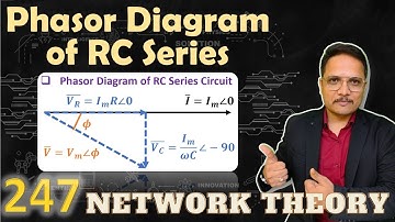 Phasor Diagram of RC Series Circuit | AC Analysis | Network Theory | Engineering Funda