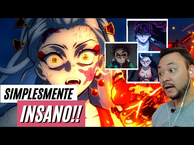 TENGEN UZUI É INSANO! DAKI VS TANJIRO - React Demon Slayer EP 12