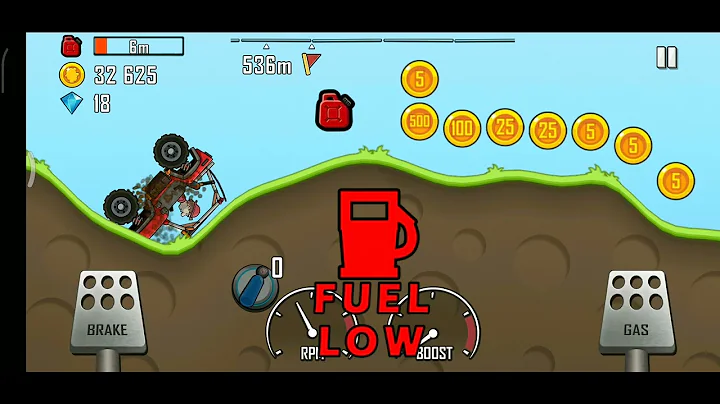 hill climb racing 🏎️🏎️ part 1