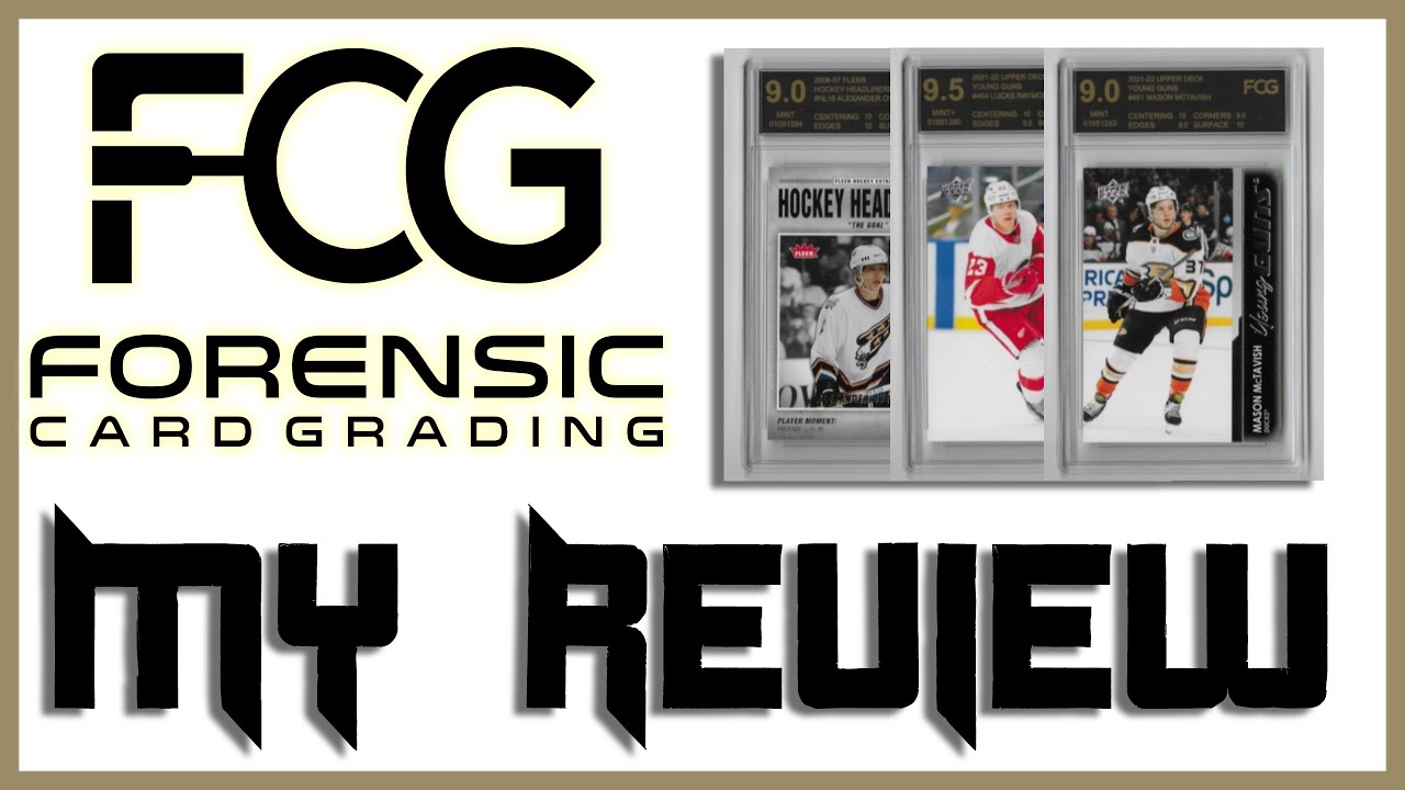 7x Graded Hockey Card Submission Through Forensic Card Grading / FCG 