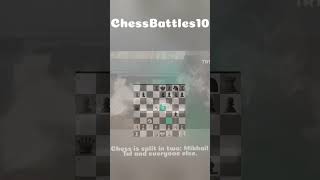 Chess Is Divided in Two: Mikhail Tal and Everyone Else #шахматы #棋搜 #chess #棋局 #ajedrez #catur #like