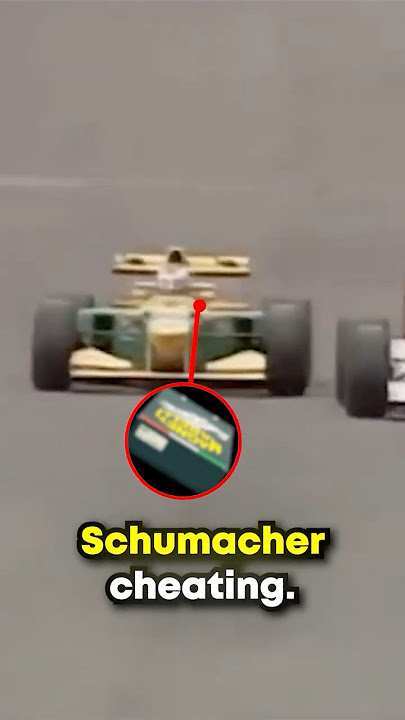 How Senna Exposed Schumacher Cheating