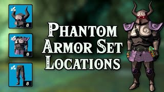 Phantom Armor Set Locations - Zelda TOTK