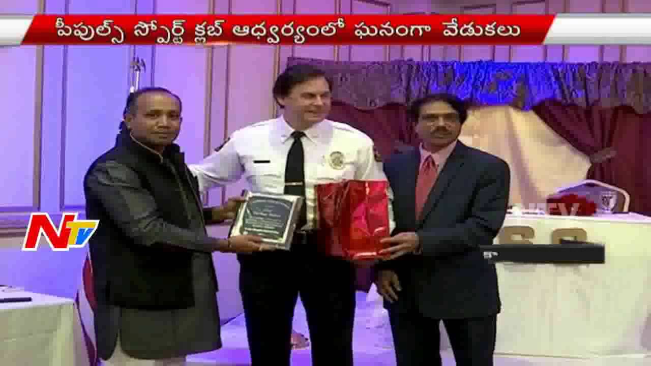 NRI's Diwali Celebrations under People's Sports Club in America