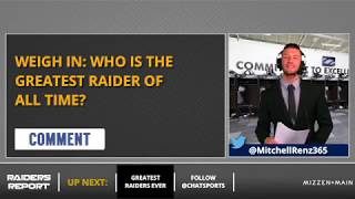 The oakland raiders franchise has been one of most historic in sports
and had a ton incredible players. if you have to make list best rai...