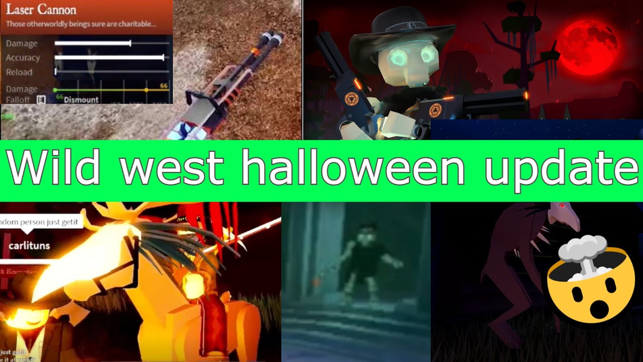 Roblox Wild west Halloween update most of the things 99 YouTube