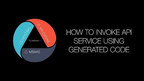 How to invoke a Backendless API Service using generated SDK