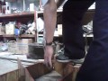 マキタ電気ボーラーで12ｍｍ鋼板＋木材穴あけ