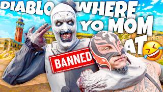 Diablo SLAMS The ENTIRE Lobby While HIS Teammate Accuses Him of CHEATING🤣😂