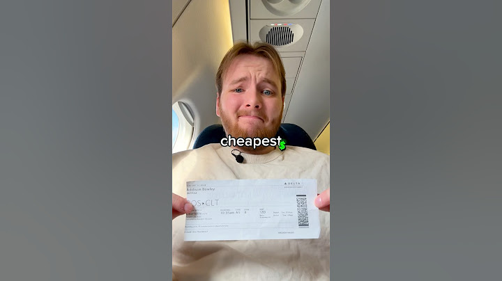 Cheapest vs Most Expensive Delta Airlines Seat