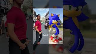Sonic is Big Boy vs Human #sonic
