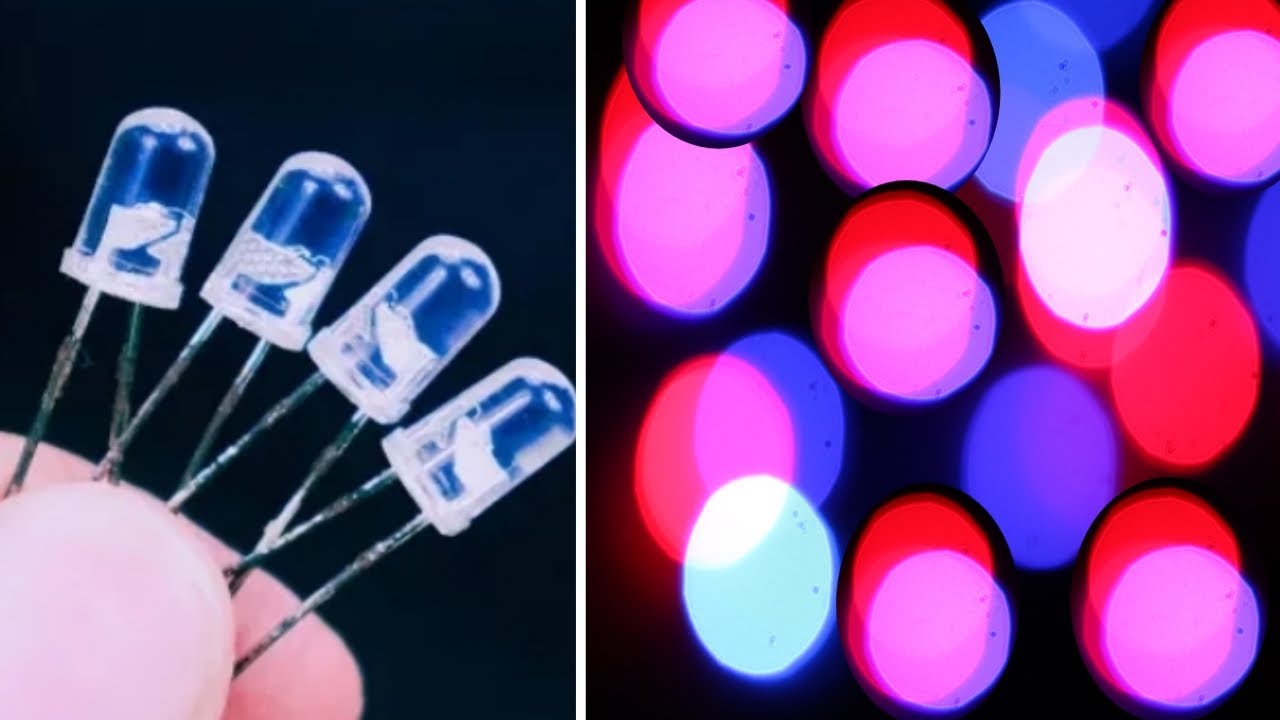How To Make A Led Light How to make LED Light || Easy way to make LED series light || - YouTube