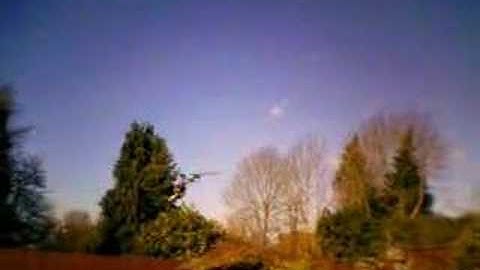 Very poor TREX 450 vid ending in crash (which you cant see!)