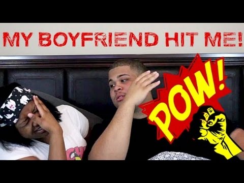 boyfriend hit