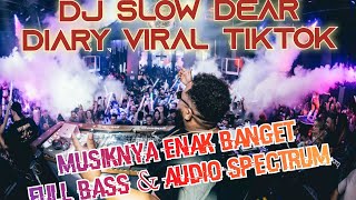 Download Lagu DJ DEAR DIARY VIRAL TIKTOK SLOW REMIX TERBARU 2022 MP3