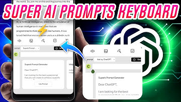 Ai Keyboard ⌨️ With 60+ 👌 Super Ai Prompts Hindi | Second Brain 🧠🧠