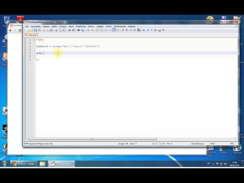 PHP Tutorial - 10 - Array