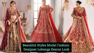 Beautiful Styles Model Fashion Designer Lehenga Dearss Look 💖🥀😍#edit #lehenga #viral #video