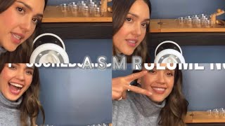 Jessica Alba talking asmr screenshot 3