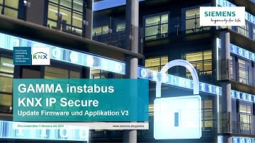 007 Siemens KNX IP Secure Geräte Update V3