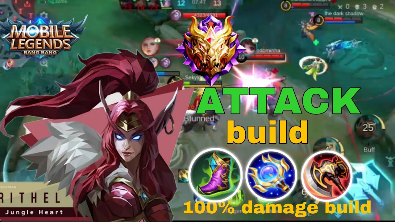 IRITHEL ONE SHOT BUILD MLBB Mythic Rank #mlbb #mobilelegends #modalegends5v5 #viralvideo #viral